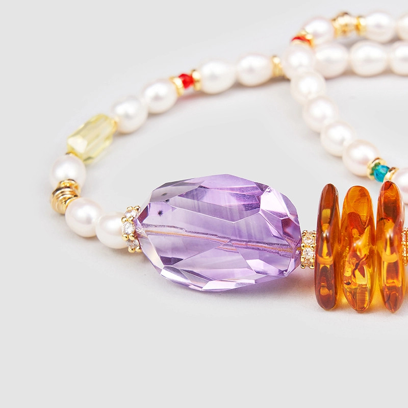 Original Handmade Natural Pearls Necklace by OHGG - OHGGRN24208