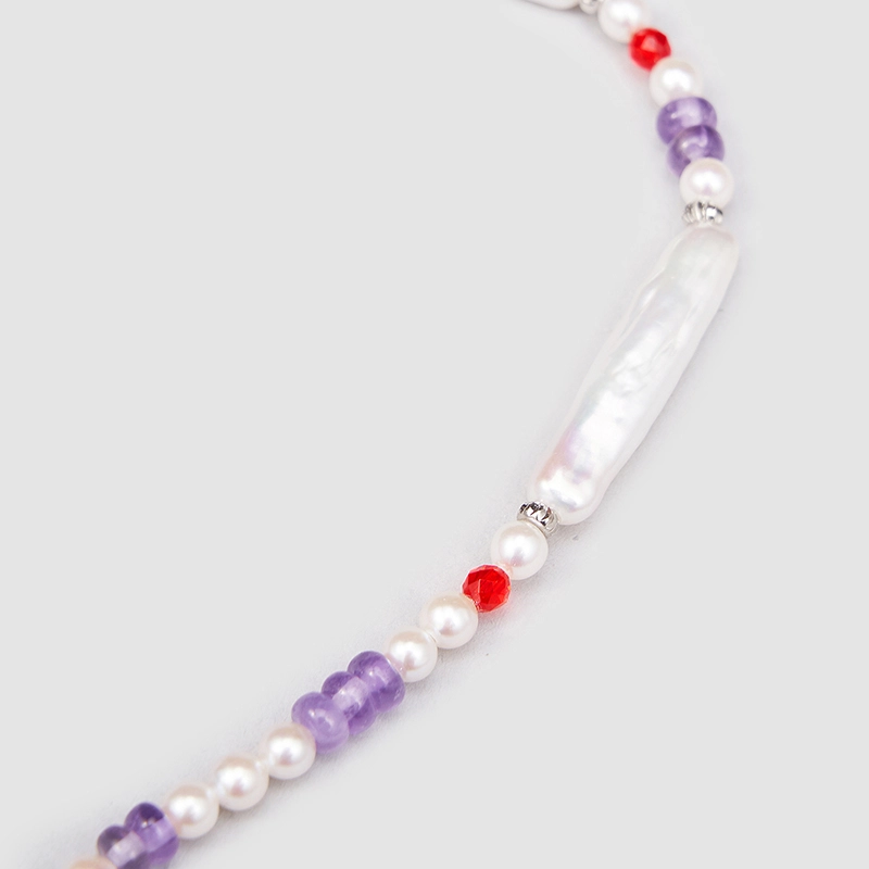Original Handmade Natural Pearls collar by OHGG - OHGGRN24213