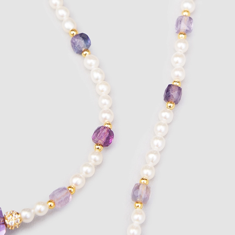 Original Handmade Natural Pearls Necklace by OHGG - OHGGRN24197