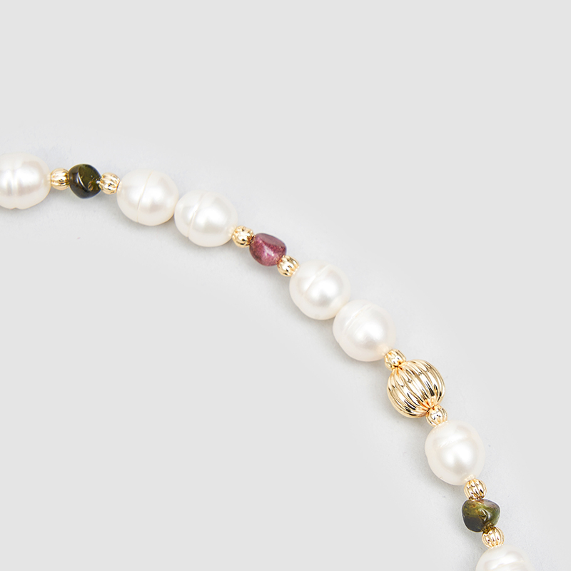 Original Handmade Natural Pearls sweater chain by OHGG - OHGGRN24153