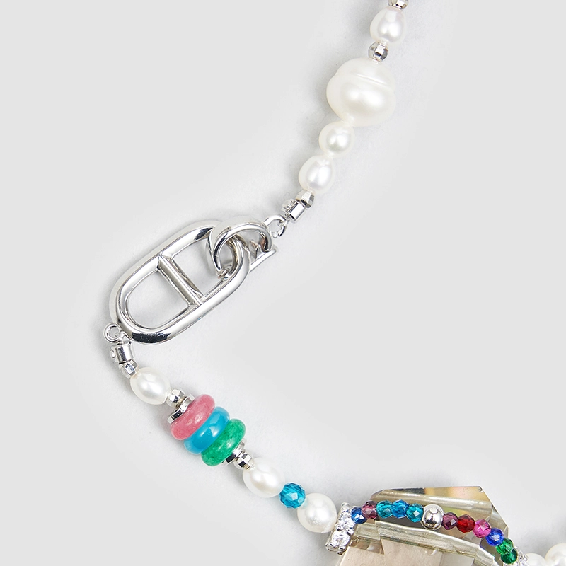 Original Handmade Natural Pearls sweater chain by OHGG - OHGGRN24154