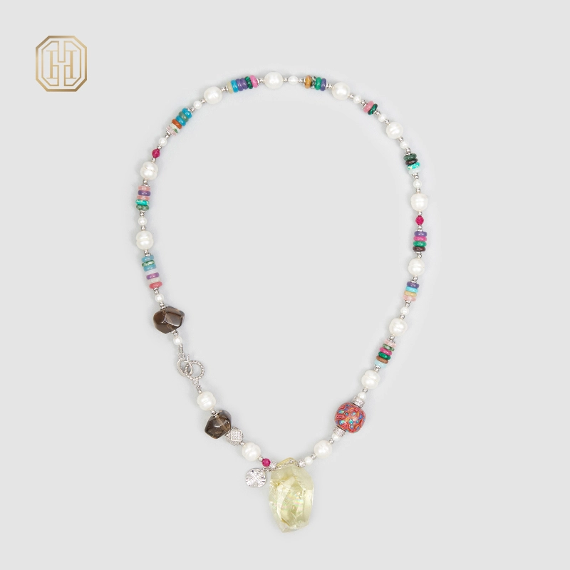 Original Handmade Natural Pearls necklace by OHGG - OHGGRN24155