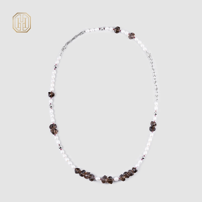 Original Handmade Natural Pearls sweater chain by OHGG - OHGGRN24030