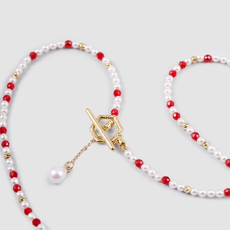 Original Handmade Natural Pearls necklace by OHGG - OHGGRN24034