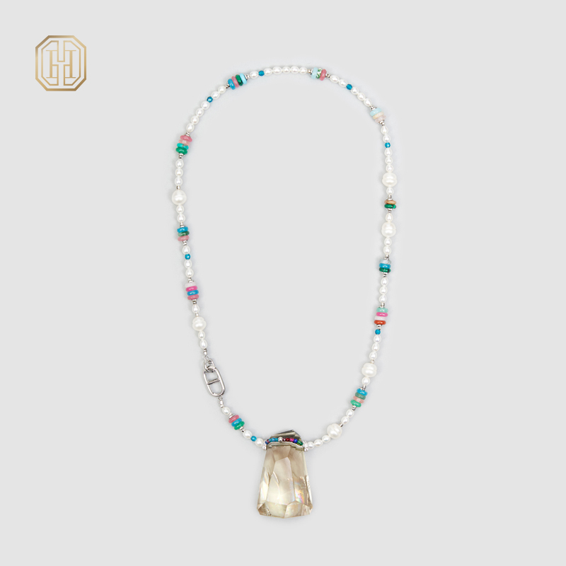 Original Handmade Natural Pearls sweater chain by OHGG - OHGGRN24154