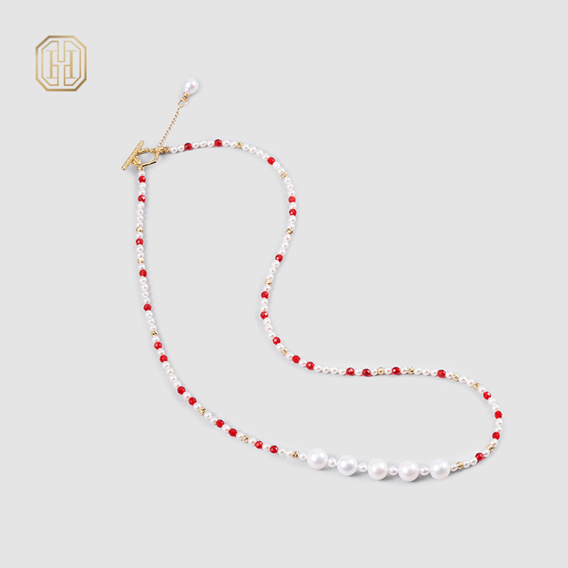 Original Handmade Natural Pearls necklace by OHGG - OHGGRN24034