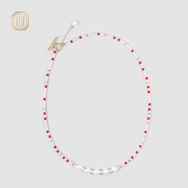 Original Handmade Natural Pearls necklace by OHGG - OHGGRN24034