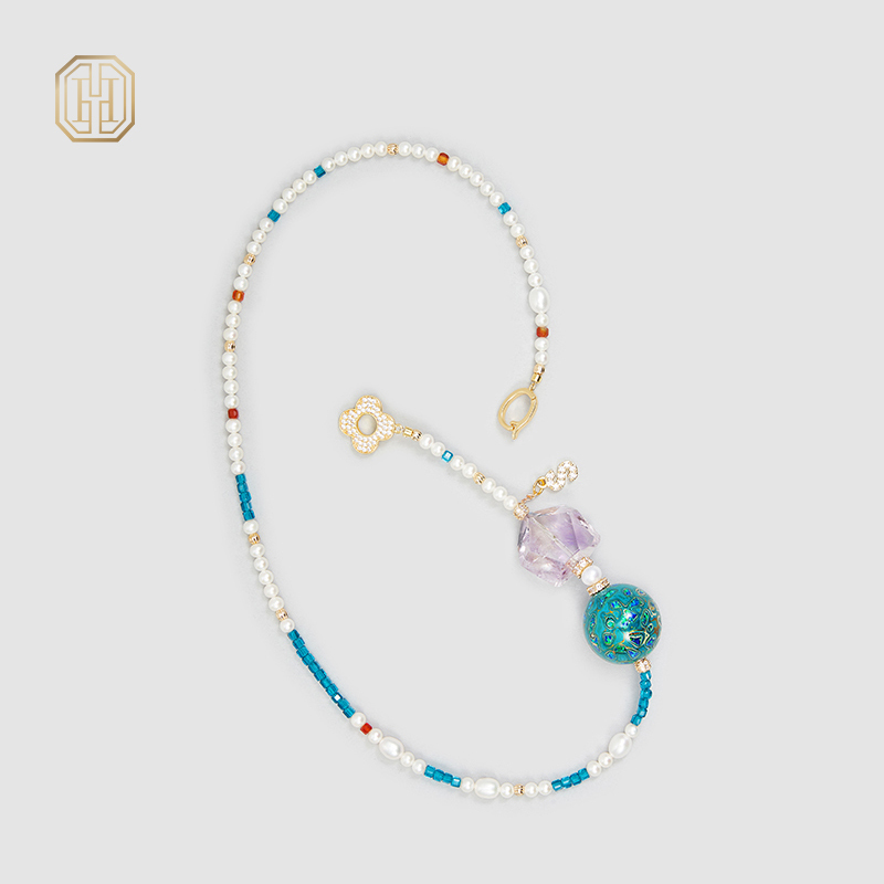 Original Handmade Natural Pearls necklace by OHGG - OHGGRN24140