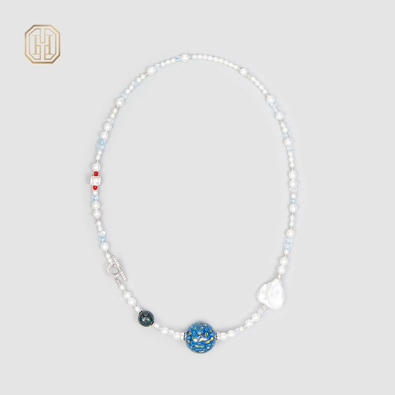 Original Handmade Natural Pearls necklace by OHGG - OHGGRN24131