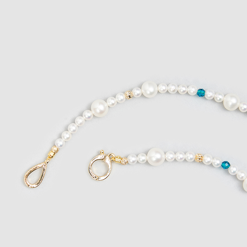 Original Handmade Natural Pearls collar by OHGG - OHGGRN24128
