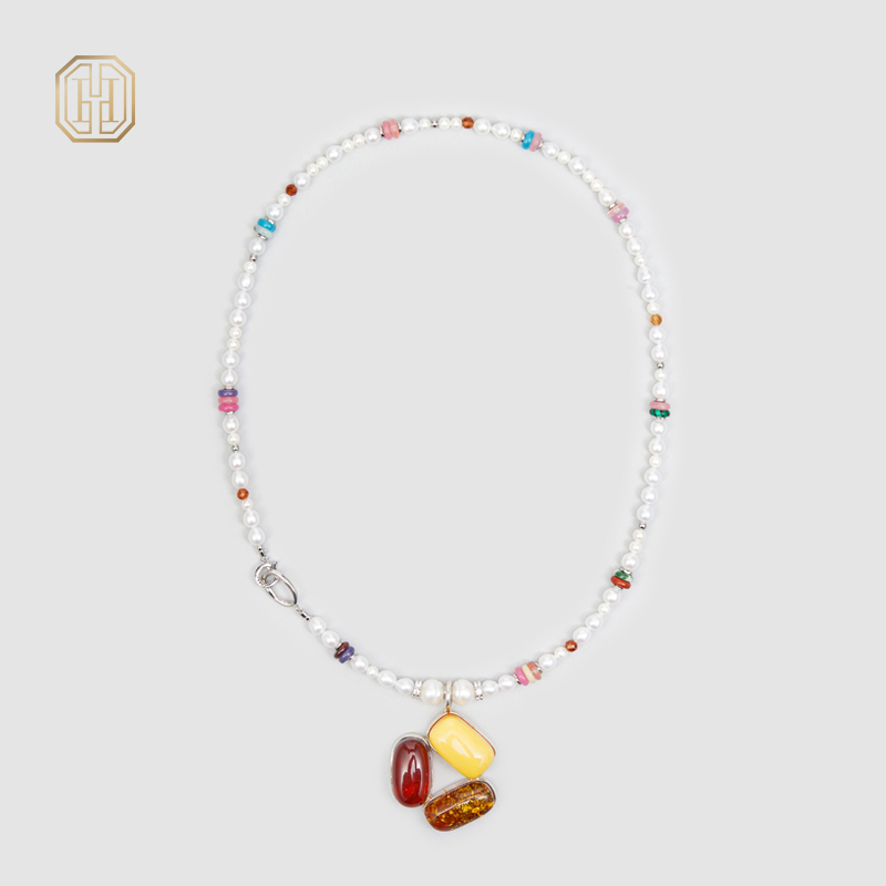 Original Handmade Natural Pearls necklace by OHGG - OHGGRN24149