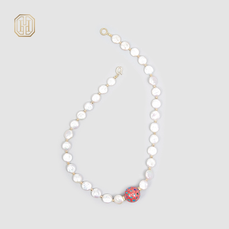 Original Handmade Natural Pearls necklace by OHGG - OHGGRN24214