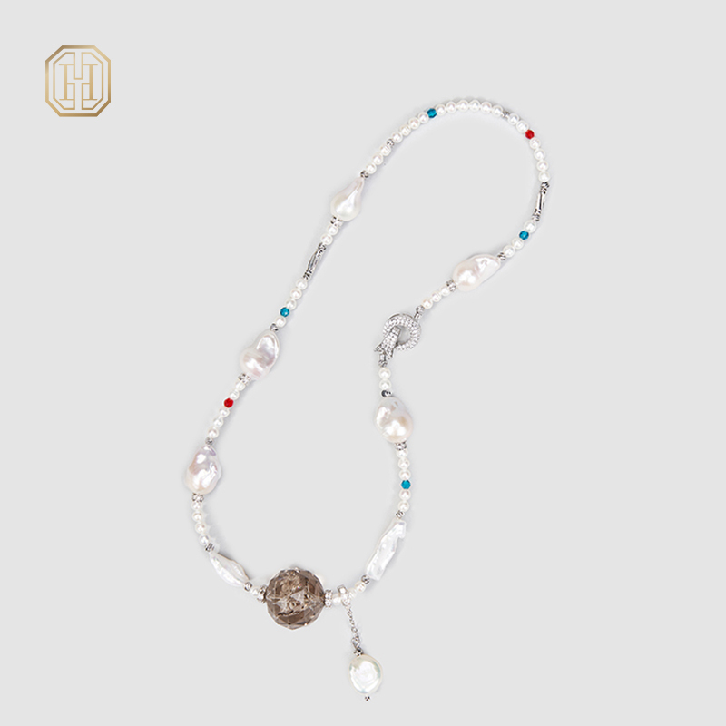 Original Handmade Natural Pearls collar by OHGG - OHGGRN24138