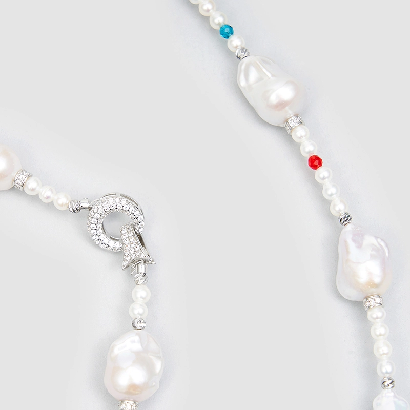 Original Handmade Natural Pearls collar by OHGG - OHGGRN24138