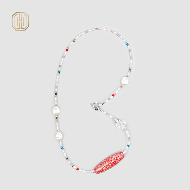 Original Handmade Natural Pearls necklace by OHGG - OHGGRN24134