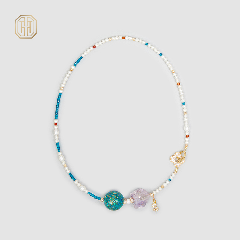 Original Handmade Natural Pearls necklace by OHGG - OHGGRN24140