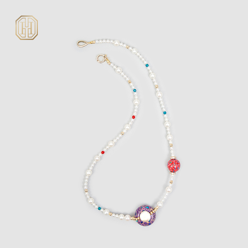 Original Handmade Natural Pearls collar by OHGG - OHGGRN24128