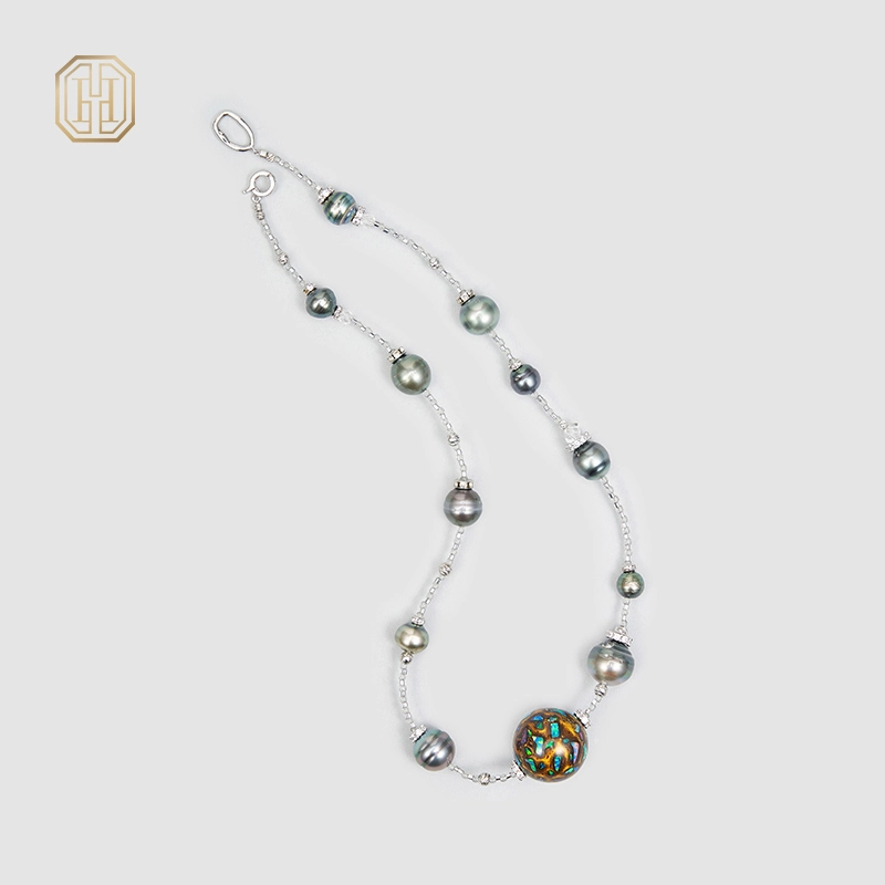 Original Handmade Natural Pearls necklace by OHGG - OHGGRN24136