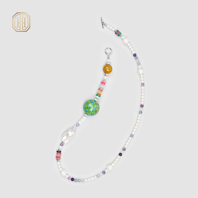 Original Handmade Natural Pearls collar by OHGG - OHGGRN24146