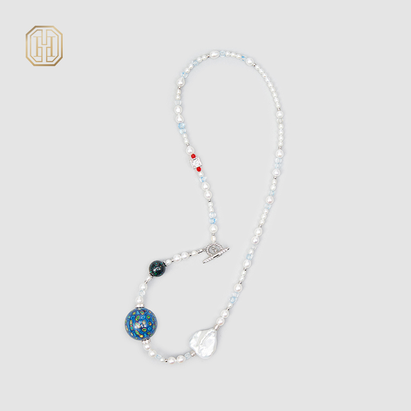 Original Handmade Natural Pearls necklace by OHGG - OHGGRN24131
