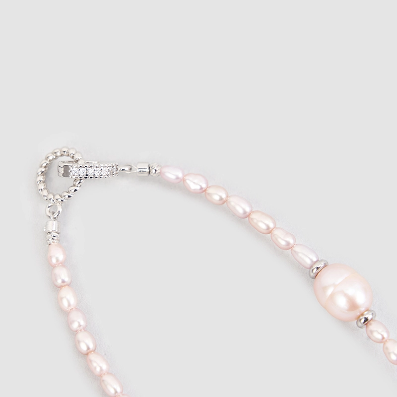 Original Handmade Natural Pearls sweater chain by OHGG - OHGGRN24091