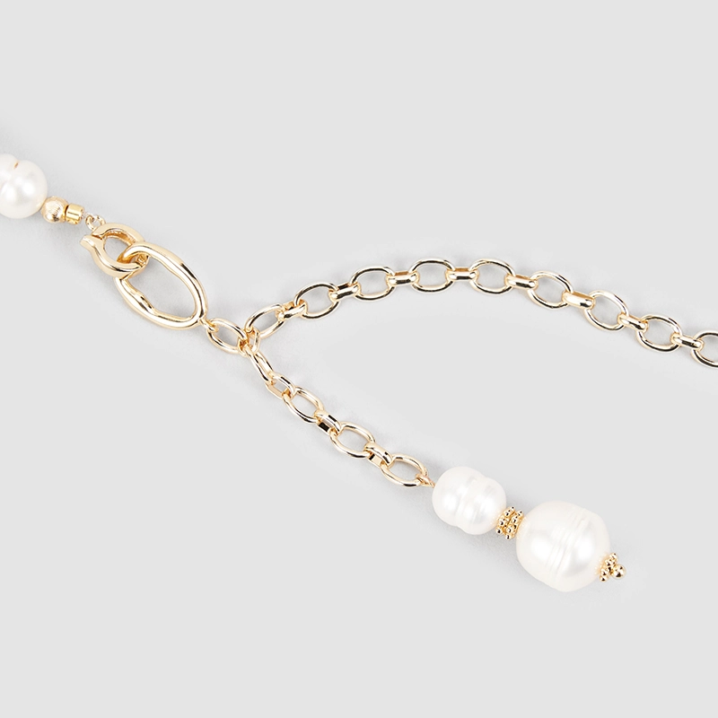Original Handmade Natural Pearls sweater chain by OHGG - OHGGRN24103