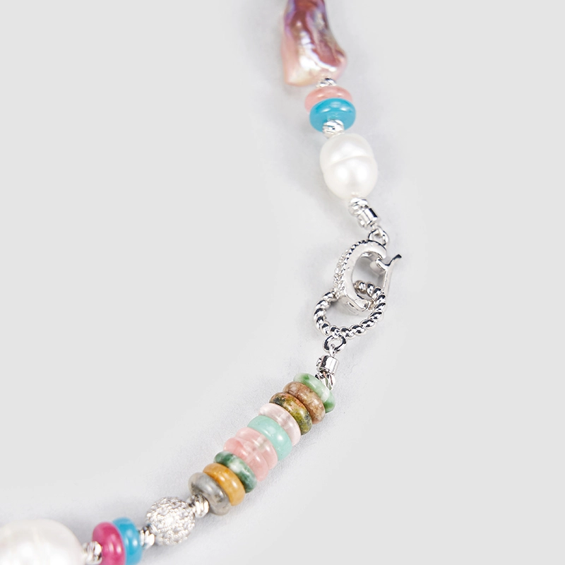 Original Handmade Natural Pearls sweater chain by OHGG - OHGGRN24088