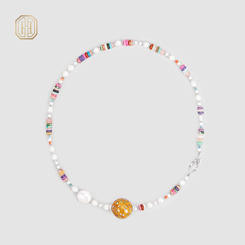 Original Handmade Natural Pearls necklace by OHGG - OHGGRN24109