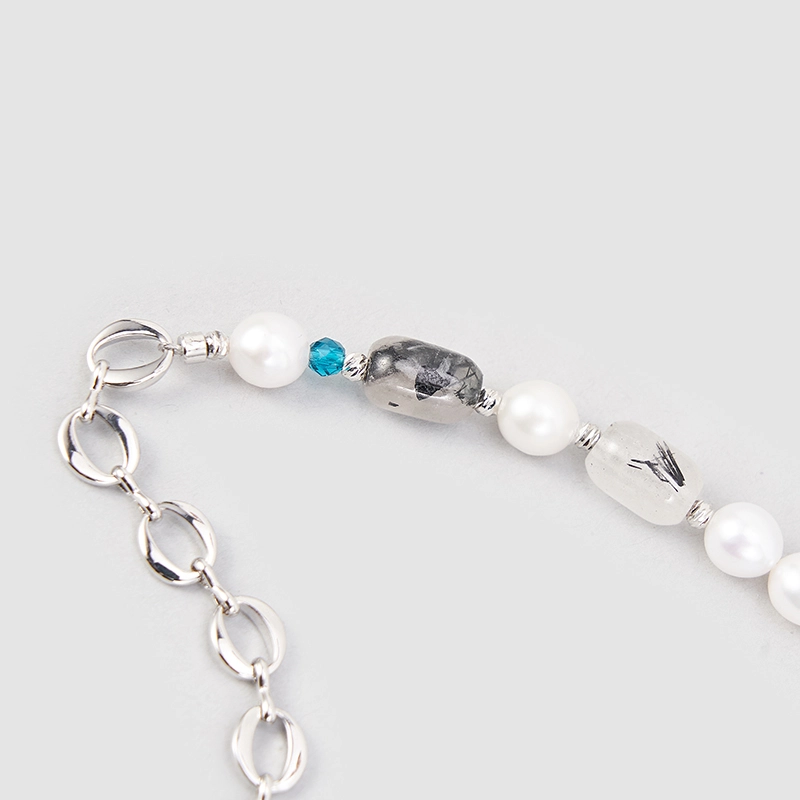 Original Handmade Natural Pearls sweater chain by OHGG - OHGGRN24095