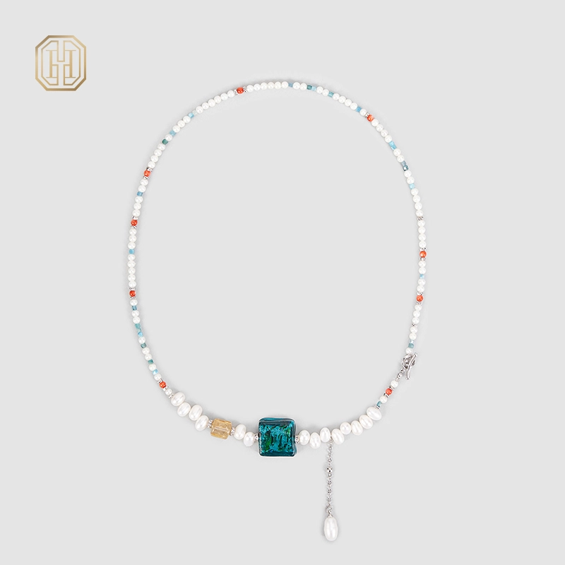Original Handmade Natural Pearls necklace by OHGG - OHGGRN24105