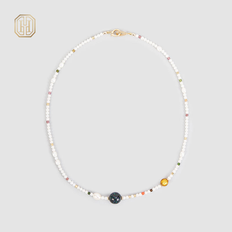 Original Handmade Natural Pearls necklace by OHGG - OHGGRN24086