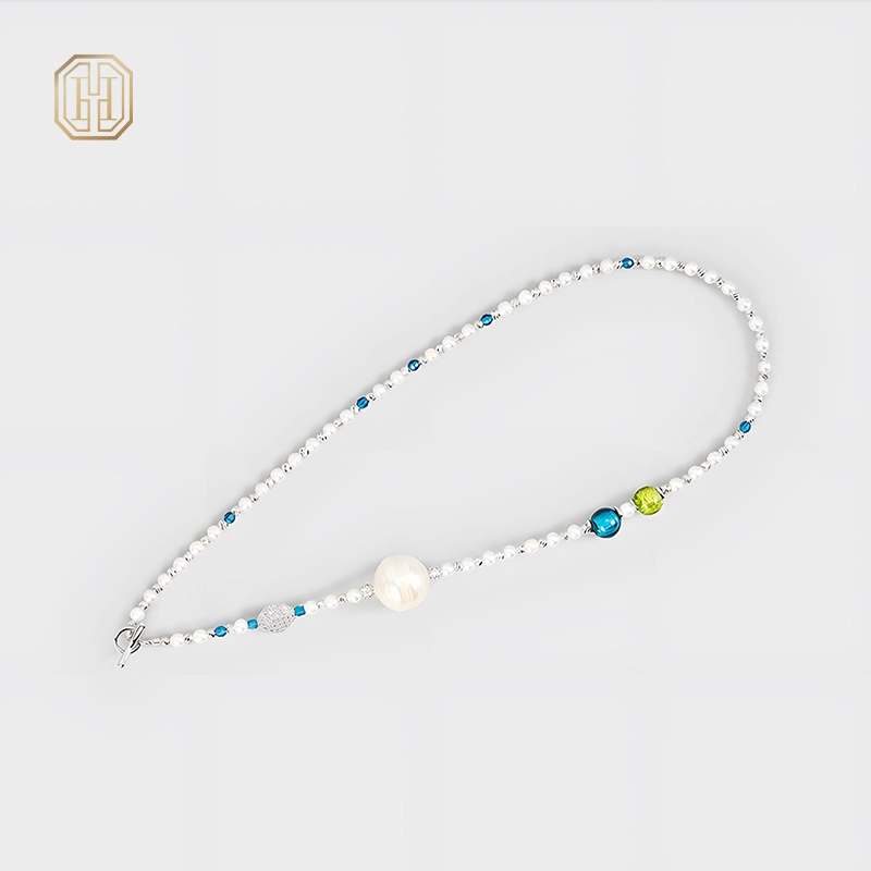 Original Handmade Natural Pearls collar by OHGG - OHGGRN24112