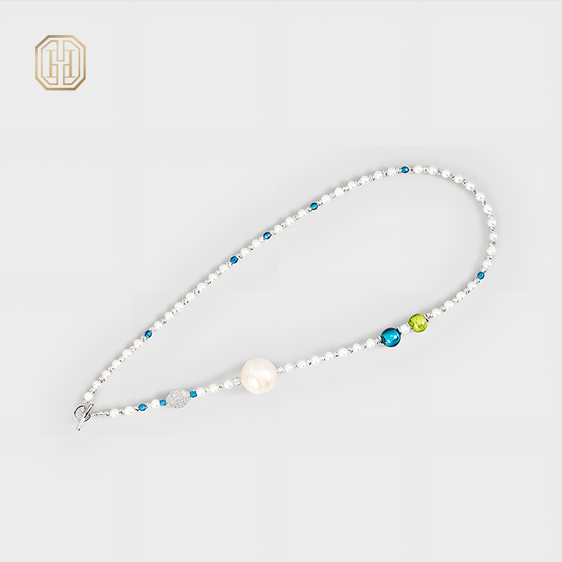 Original Handmade Natural Pearls collar by OHGG - OHGGRN24112