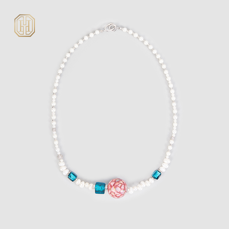Original Handmade Natural Pearls necklace by OHGG - OHGGRN24098