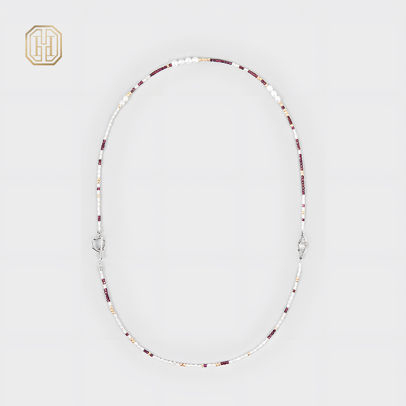 Original Handmade Natural Pearls sweater chain by OHGG - OHGGRN24032
