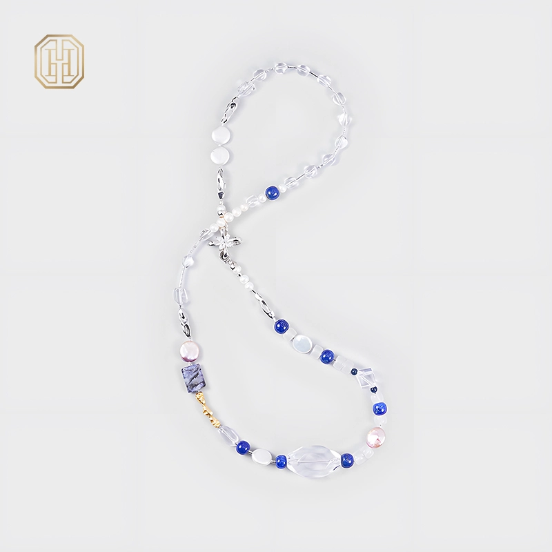 Original Handmade Natural Pearls sweater chain by OHGG - OHGGRN24018