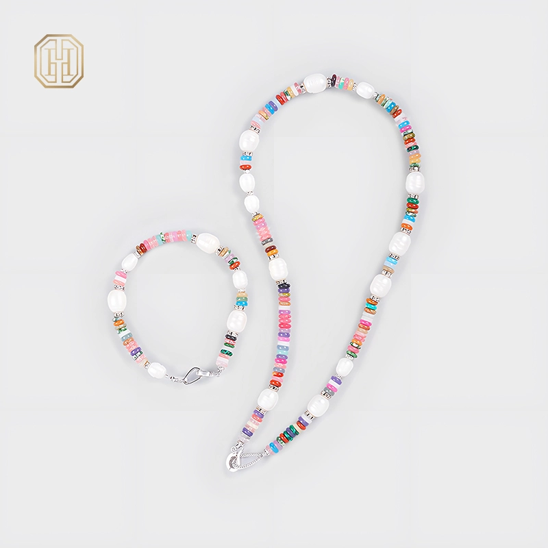 Original Handmade Natural Pearlssweater chain by OHGG - OHGGRN24037