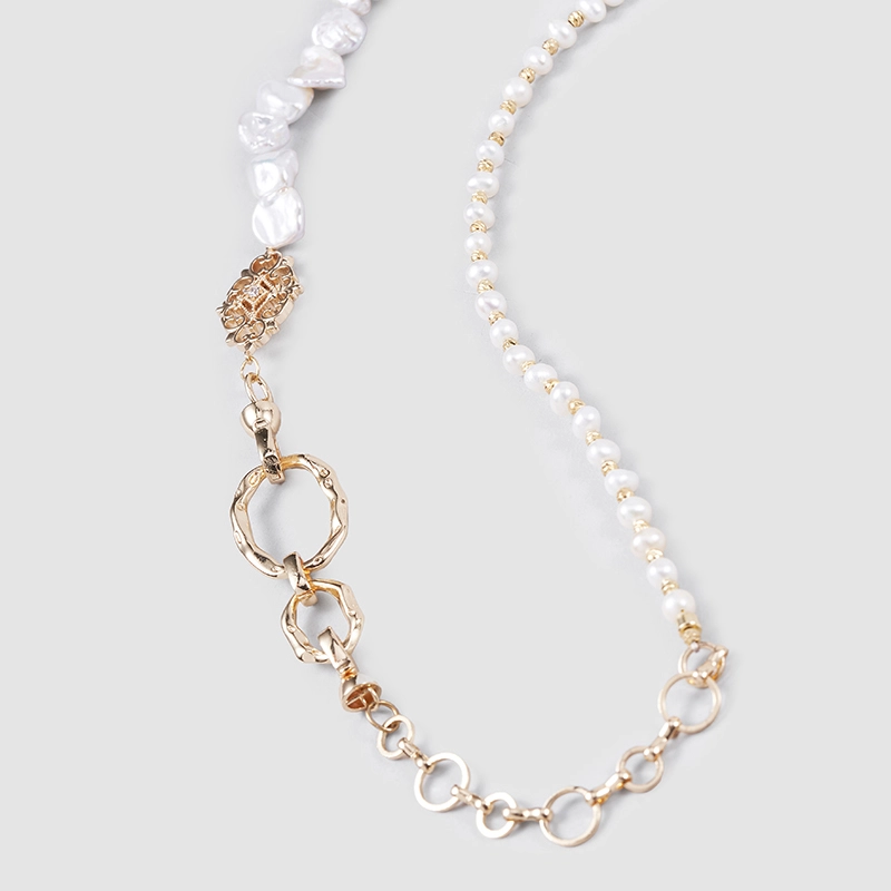 Original Handmade Natural Pearls sweater chain by OHGG - OHGGRN24016