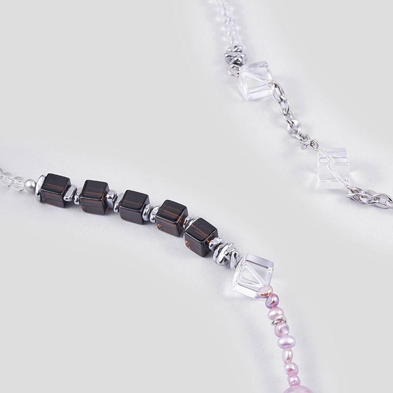 Original Handmade Natural Pearls sweater chain by OHGG - OHGGRN24040