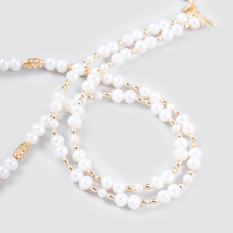 Original Handmade Natural Pearls necklace by OHGG - OHGGRN24027