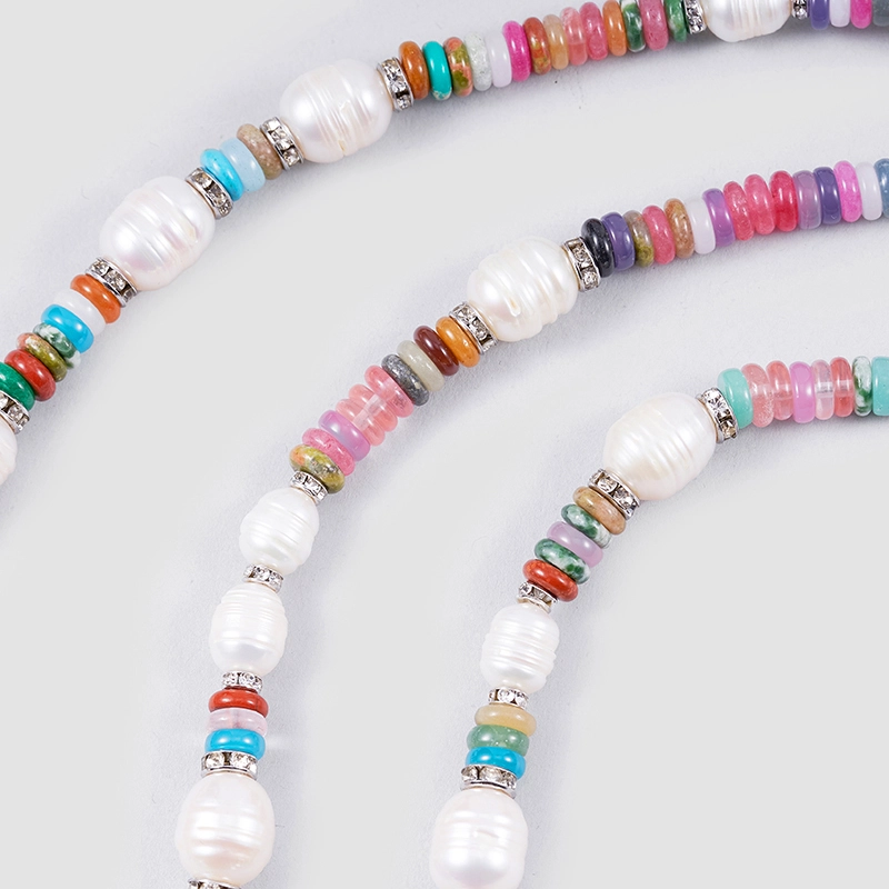 Original Handmade Natural Pearlssweater chain by OHGG - OHGGRN24037