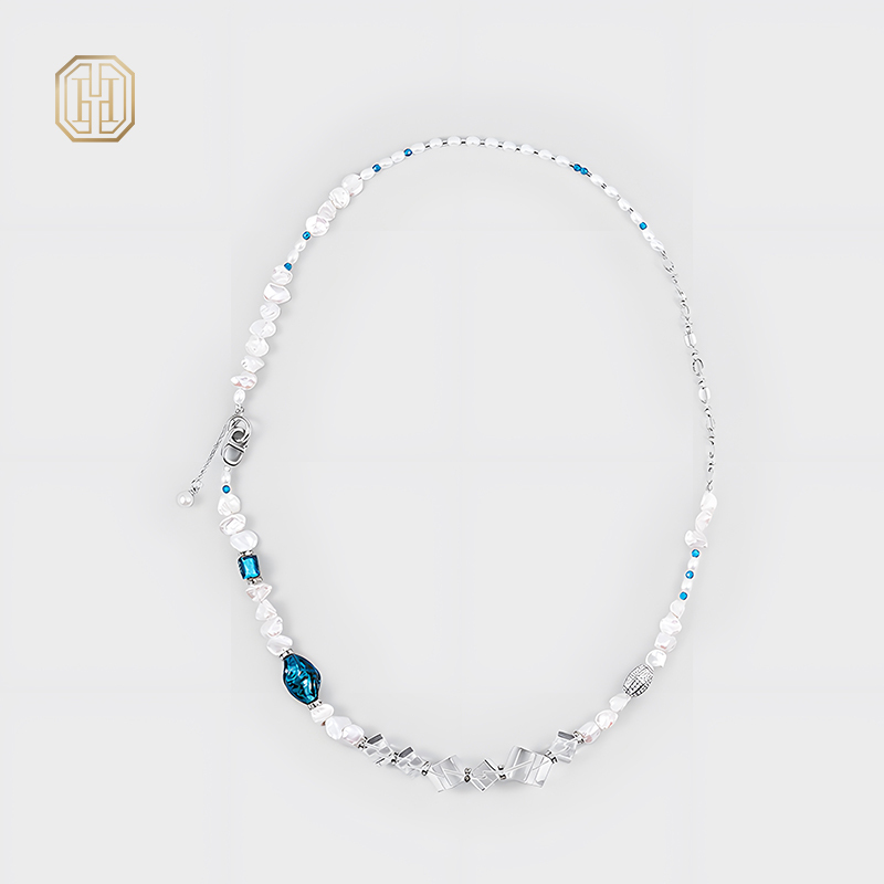 Original Handmade Natural Pearls necklace by OHGG - OHGGRN242022