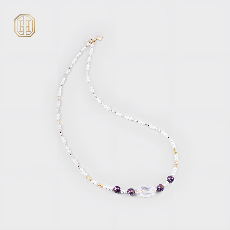 Original Handmade Natural Pearls necklace by OHGG - OHGGRN24027