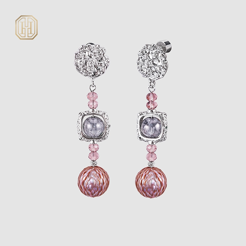 Original handmade natural pearl earrings by OHGG-OHGRN24052