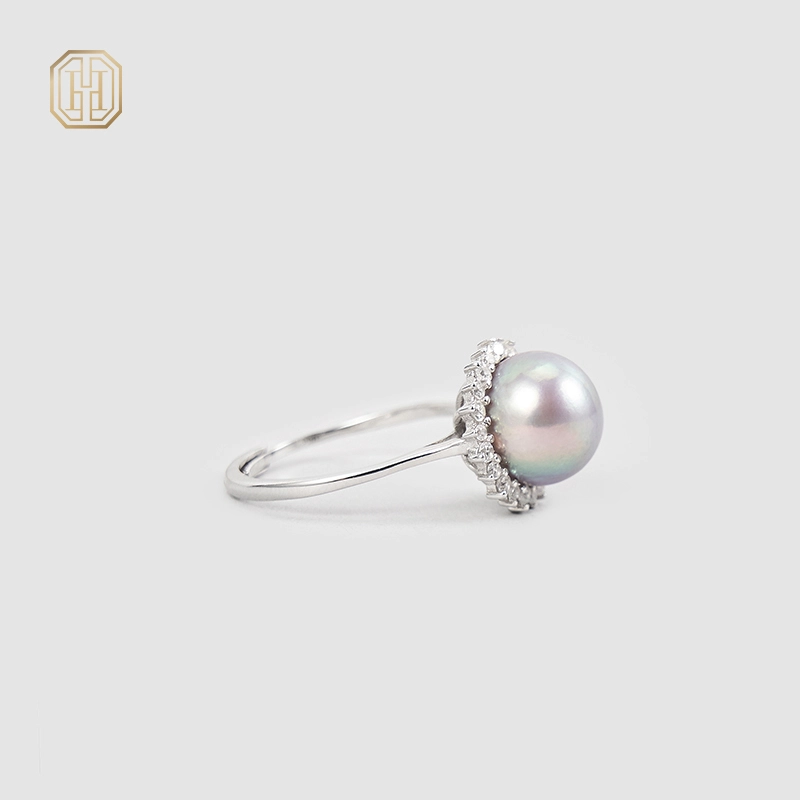 Original handmade natural pearl ring by OHGG-OHGRN24116