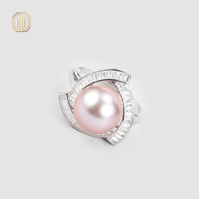 Original handmade natural pearl ring by OHGG-OHGRN24123