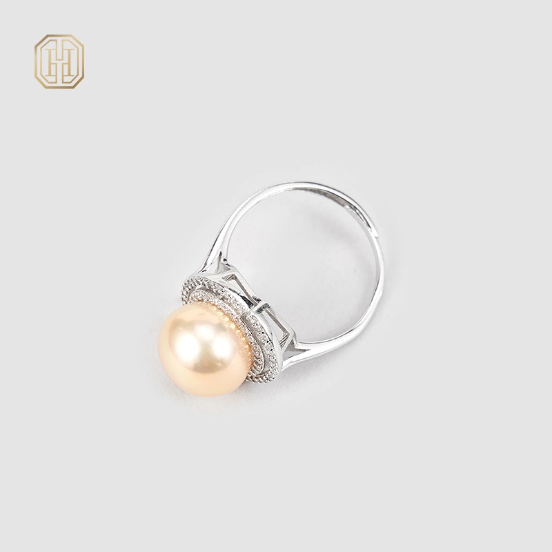 Original handmade natural pearl ring by OHGG-OHGRN24115