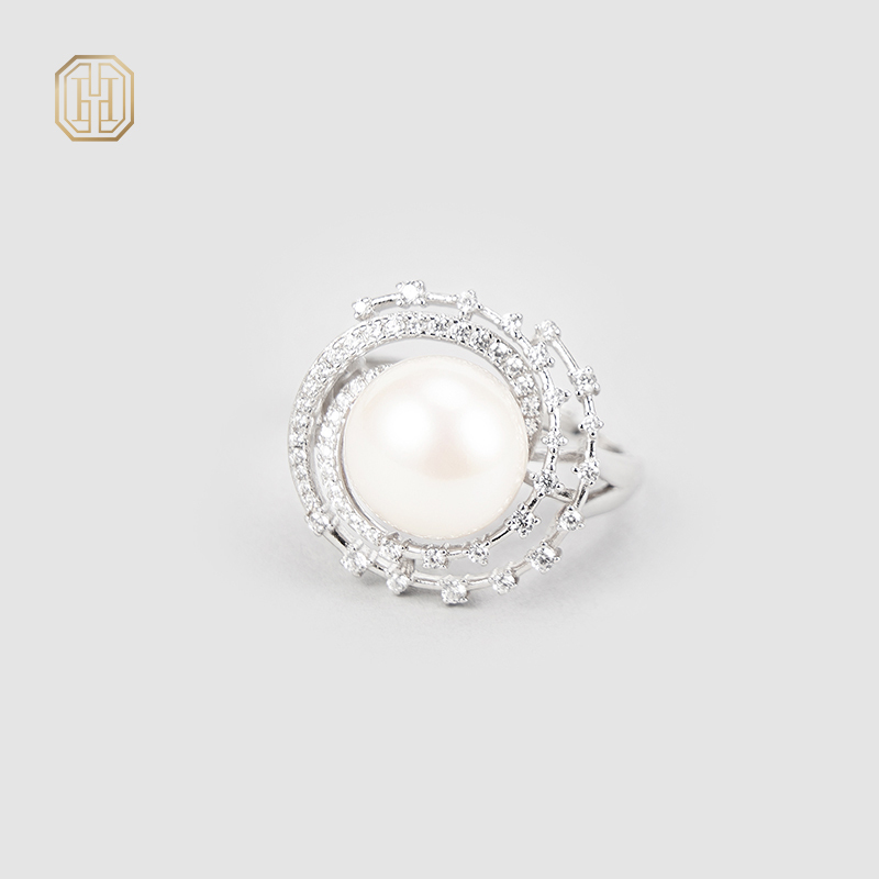 Original handmade natural pearl ring by OHGG-OHGRN24120