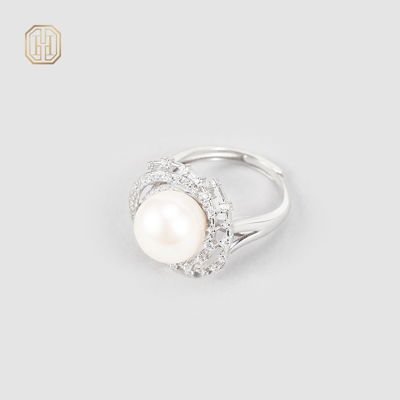 Original handmade natural pearl ring by OHGG-OHGRN24120