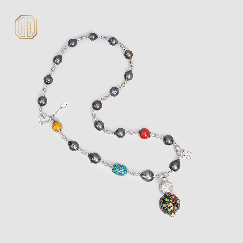 Original Handmade Natural Pearls necklace  by OHGG - OHGGRN24242